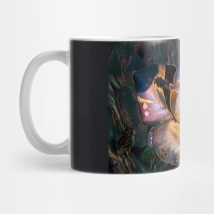 Mother of Pearl Rose Mug